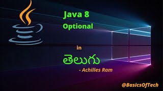 Optional class in Java 8 [upl. by Attiuqehs357]