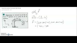 Maîtrisez le calcul du moment de force en 4 minutes seulement   Moment de force  Force  Vecteur [upl. by Dillie]