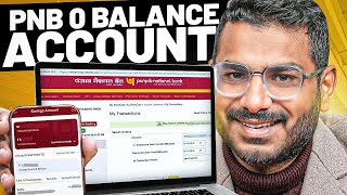 PNB Online Account Opening Zero Balance  PNB Me Online Account Kaise Khole [upl. by Htezil253]