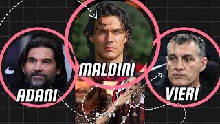 ADANI E VIERI raccontano PAOLO MALDINI [upl. by Noroj]