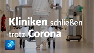 Corona Kliniken beklagen Einnahmeverluste [upl. by Carie]