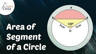 How to find the Area of Segment of a Circle [upl. by Odlanyer]