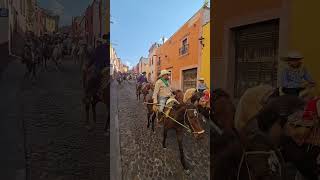 Tradicional Cabalgata a Terreros sanmigueldeallende Guanajuato mexico [upl. by Marpet126]