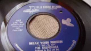 The Delfonics  Break Your Promisewmv [upl. by Assital]