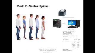 Como atender la cola en comedor industrial Software para comedores Siservi catering [upl. by Leuqram476]