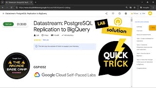 Datastream PostgreSQL Replication to BigQuery  Qwiklabs  GSP1052 [upl. by Guria960]