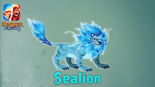 How to breed Sealion in Monster Legends [upl. by Obaza]