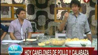 Canelones de pollo y calabaza [upl. by Varhol]