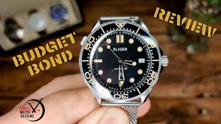 Budget Bond  V2 Bliger NTTD Seamaster Homage Review [upl. by Aihsirt981]