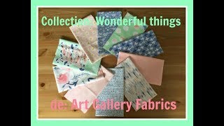 Collection de tissu patchwork  Wonderful things par Bonnie Christine [upl. by Dennet669]