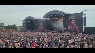 Slaughter to Prevail gigantic wall of death at hellfest [upl. by Gellman106]