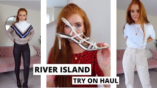 RIVER ISLAND HAUL  Winter Clothing Try On [upl. by Nerland]