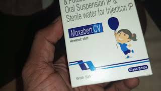 Combipack of amoxicillin and potassium clavulanate oral suspension ip amp sterile water uses in hindi [upl. by Anilok]