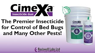 CimeXa Insecticide Dust The Premier Insecticide for Control of Bed Bugs amp Many Other Pests [upl. by Isdnil]