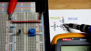 PNP BJT Emitter Follower Circuit Fragment [upl. by Nnybor]