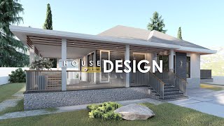 ELEGANT SIMPLE HOUSE DESIGN  950m x 1650m 157 sqm Floor Area  3 BEDROOM [upl. by Enttirb]