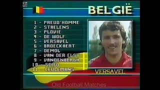 1990 Friendly  Belgium v East Germany [upl. by Yelrac]