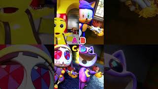 Who is the best 219 funnyshorts sonic pomni catnap [upl. by Hsizan90]