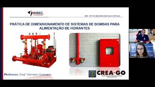 Prática de Dimensionamento de Sistemas de Bombas para Alimentação de Hidrantes [upl. by Nathanoj]