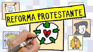 REFORMA PROTESTANTE E CONTRARREFORMA  História desenhada [upl. by Laure]