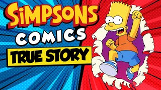 The COMPLETE History of The Simpsons Comics [upl. by Akirdnwahs]