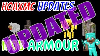 Updated Version HoaxMC Update  MOB ARMOURARMOR UPDATE [upl. by Jessa]