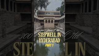 Bansilalpet Stepwell New tourist point in Hyderabad shortsfeed travel trendingshorts [upl. by Christina]