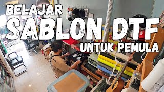 7 Langkah Tutorial Cara Sablon DTF untuk Pemula [upl. by Calabrese]