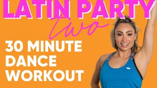 Easy Latin Cardio Dance Workout to Get 3000 Steps In 30 Minutes  Gina B [upl. by Selfridge]