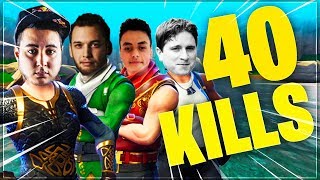 LAR GRISE EST OP  LES MANE EN ACTION ► FORTNITE 40 KILLS [upl. by Meeka]