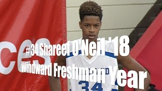 Shareef O’Neal ‘18 Windward Freshman UA Holiday Classic [upl. by Areem751]