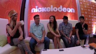 SDCC Teenage Mutant Ninja Turtles Cast Interview [upl. by Alrzc]