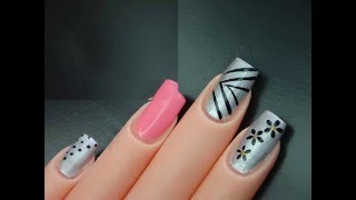 UÑAS pintadas a mano [upl. by Sumerlin428]