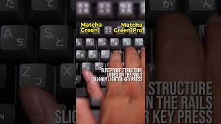 AKKO Matcha Green Pro V3  Upgrade from CS Akko Matcha akko csmatchagreen asmr keyboard short [upl. by Hahcim]