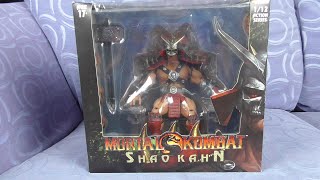 STORM COLLECTIBLES Mortal Kombat 9 Shao Kahn Figure [upl. by Solokin]