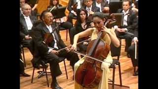 Tina Guo Live  Shostakovich Cello Concerto No 1 PART 3 wState of Mexico National Symphony [upl. by Anyat]