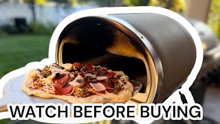 The absolute BEST pizza oven Gozney Roccbox Outdoor Pizza Oven  Honest Review LIVE COOKING [upl. by Cheke942]