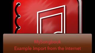 MySongbook Chordie Import [upl. by Dugas]