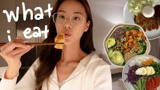 what i eat in a week simple  easy homemade meals [upl. by Nedloh]