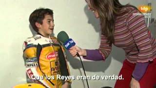 Interview Marc Marquez young 10 years old with ENG SUB [upl. by Lelith]