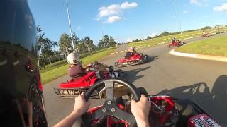 From Last To First In 5 Laps Nanango Kart Track [upl. by Ahsimac21]