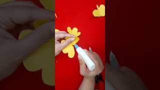 How to make flowers flowers diycrafts diy paperdiy paper flowers papercrafttutorial [upl. by Aldas762]