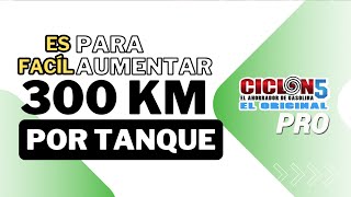 Es fácil aumentar 300 km por tanque de gasolina 🌀 [upl. by Babs]