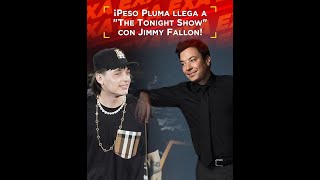 Peso Pluma estará con Jimmy Fallon en “The Tonight Show” [upl. by Kacy32]