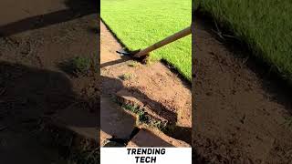 Tech Trending  Lawn Grass Work [upl. by Anawek81]