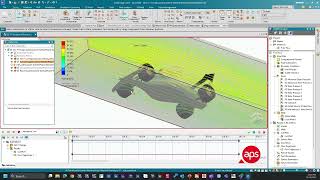 Siemens Simcenter FLOEFD For Solid Edge  Race Car flo simulation [upl. by Grosmark472]