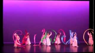 15 Flying Silk Ribbon Dance Journey into Asia 2012 Rebirth [upl. by Stelle]