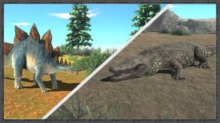 Purussaurus Vs Stegosaurus [upl. by Warthman]