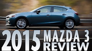 Watch the 2015 Mazda 3 in Action Review and Test Drive [upl. by Loar]