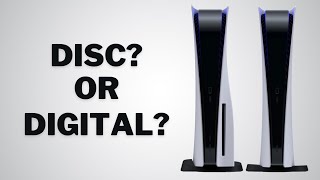 PS5 vs PS5 Digital Edition  Which One Should You Buy [upl. by Adehsar]